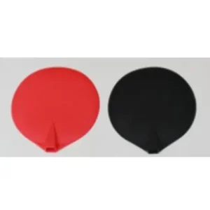 Prom-054B - Silicone Electrode 4.0" Round Black
