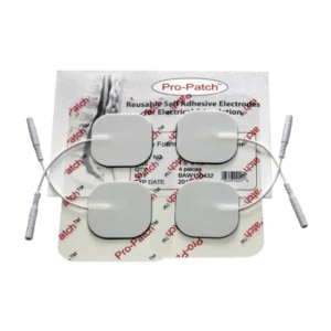 ProM-010 - Pro-Patch® White Foam Backed Electrodes - 1.5"x1.5" by ProMed