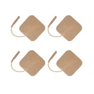 ProM-012 - Electrodes 1.5" x 1.5" Tan Cloth Black Carbon