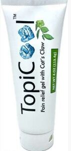 TopiCool-04 -TopiCool™ 4oz Tube - with Cat’s Claw Pain Relief Gel