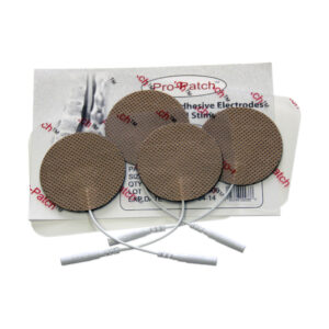 ProM-024 - 2" Round Tan Cloth Electrodes ProPatch™- by ProMed