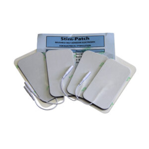 Stim-030 - White Foam Electrodes - 2"x 4" StimPatch® - by ProMed